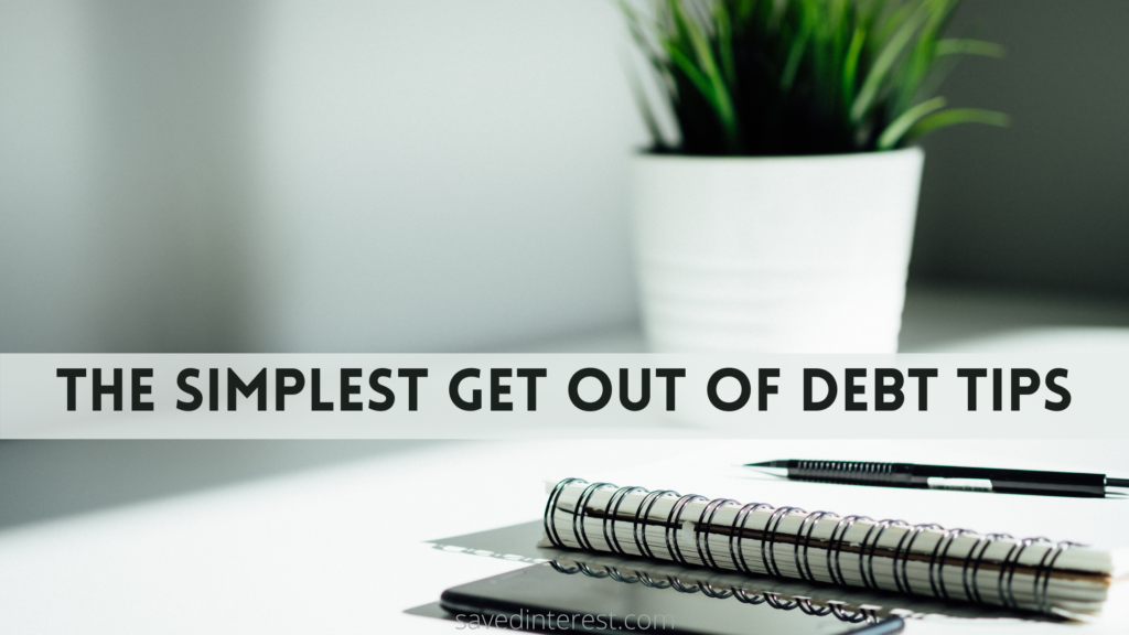 simple get out of debt tips